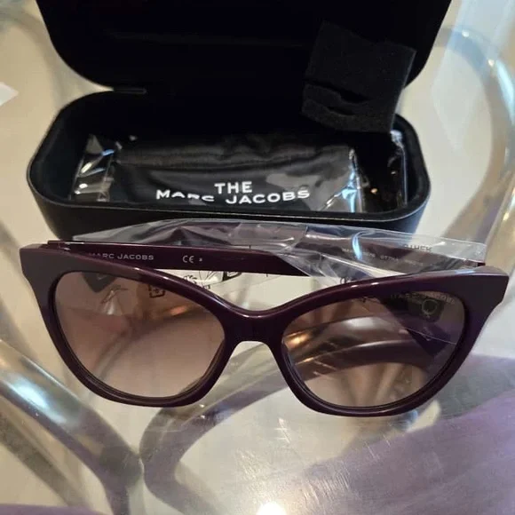 Marc Jacobs Plum Women\'s SunglassesEyewear56mm Cat Eye Sunglasses Marc Jacobs Plum Women main image 3